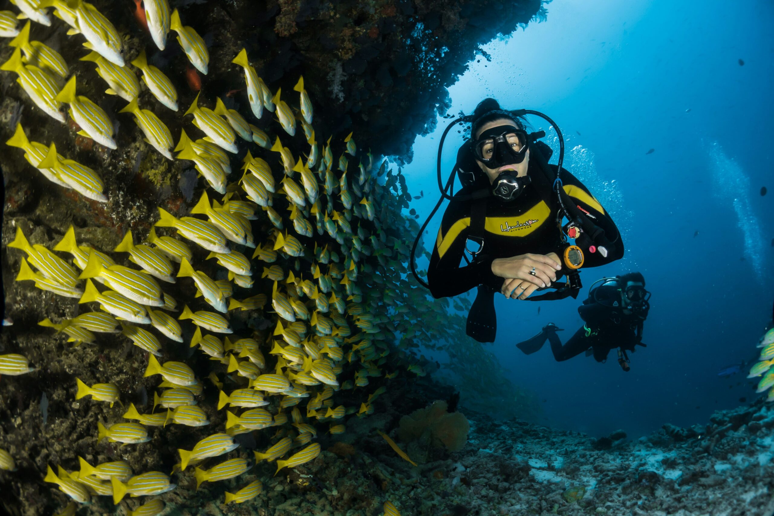 Scuba diving